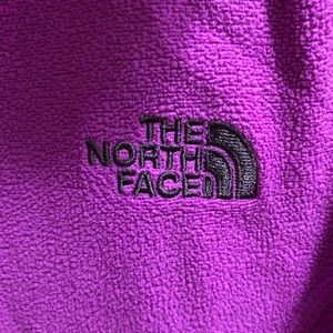 North face fleece half zip